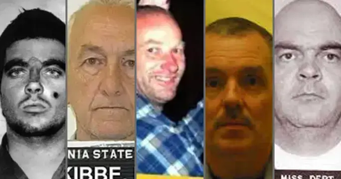 5 Killers Who Met Their Fate in Prison in this image collage